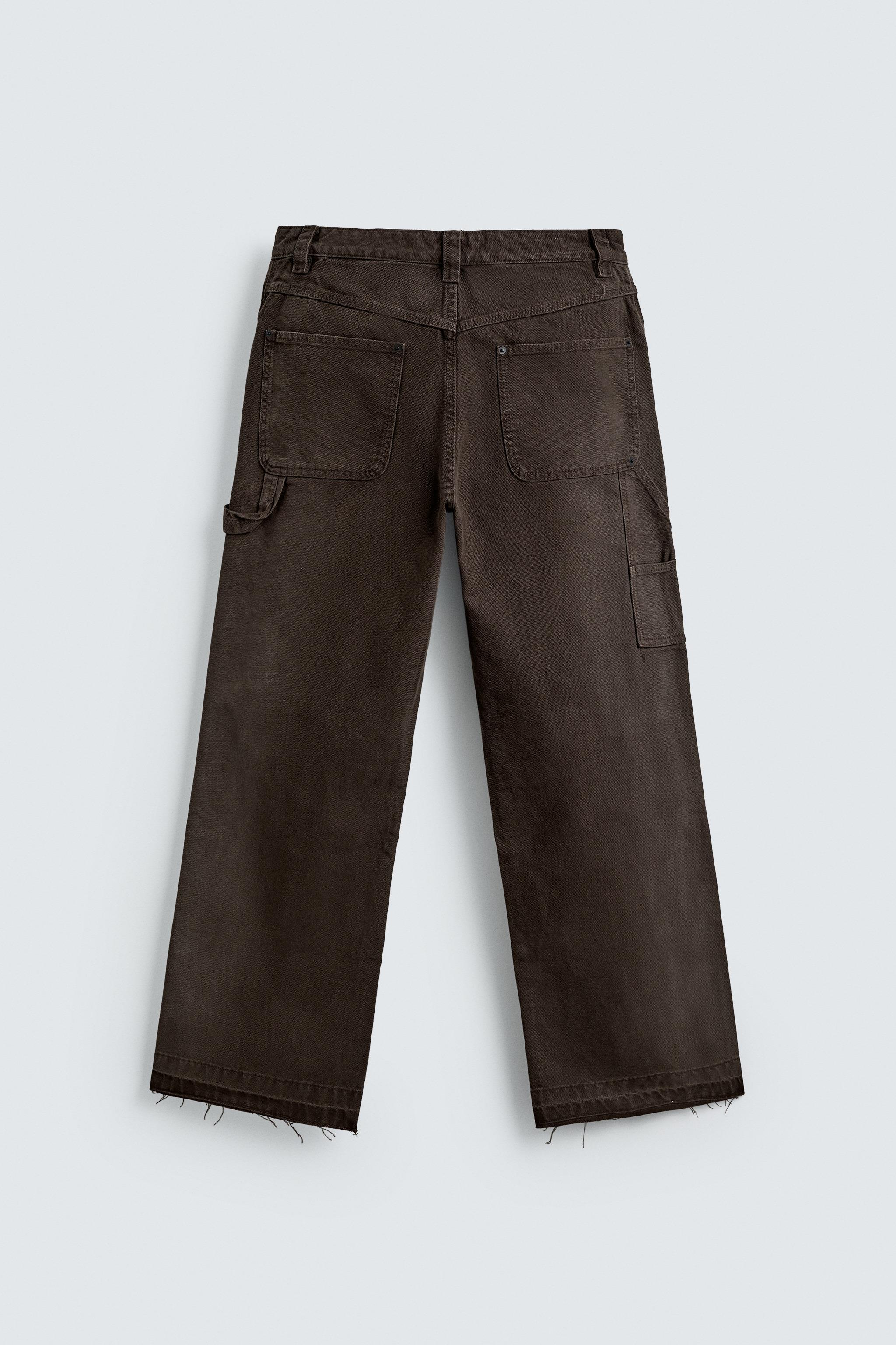 PANTALON COUPE DÉCONTRACTÉE POCHE CARPENTIER
